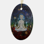 Universal Energy Chakra Zen Feminine Girard Keramisch Ornament (Links)