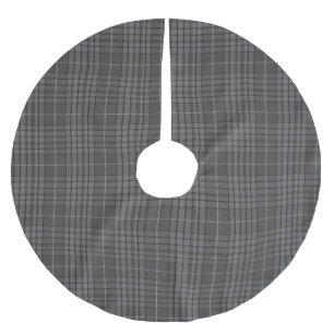 Universal Gray Granite Tartan Pset Kerstboom Rok