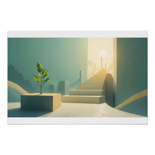 Universal Growth Illustration Perfect Poster (Voorkant)