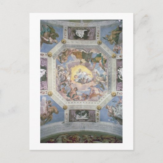 Universal Harmony, of Divine Love, van het plafond Briefkaart (Voorkant)