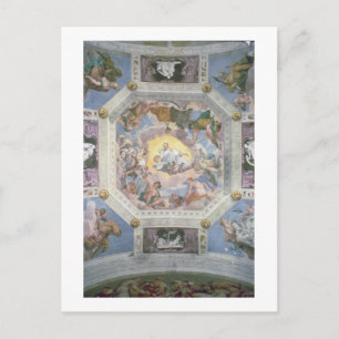 Universal Harmony, of Divine Love, van het plafond Briefkaart