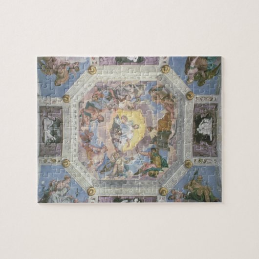 Universal Harmony, of Divine Love, van het plafond Legpuzzel (Horizontaal)