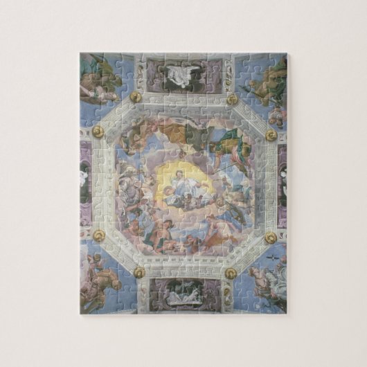Universal Harmony, of Divine Love, van het plafond Legpuzzel (Verticaal)