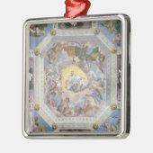Universal Harmony, of Divine Love, van het plafond Metalen Ornament (Links)