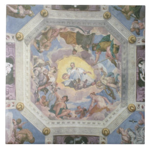 Universal Harmony, of Divine Love, van het plafond Tegeltje