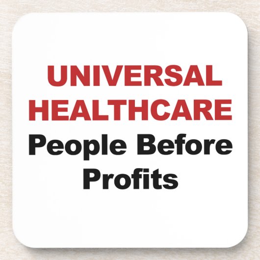 Universal HealthCare Bier Onderzetter (Voorkant)