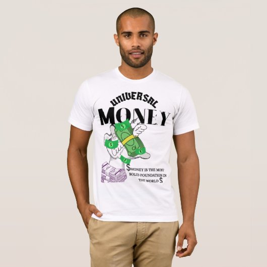 Universal Money T-shirt (Voorkant volledig)