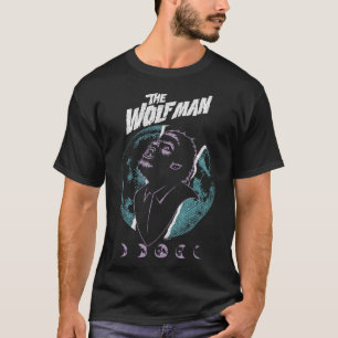 Universal Monsters Artist Series De Wolfman Retro  T-shirt
