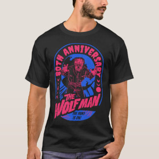 Universal Monsters Artist Series De Wolfman Stempe T-shirt