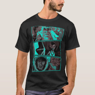 Universal Monsters Artist Series Groepsopnamepanel T-shirt
