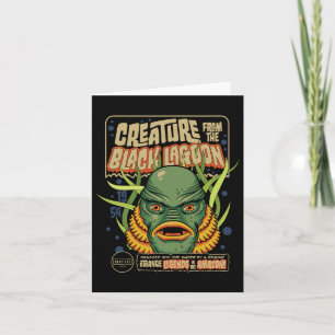 Universal Monsters Creature Retro Halloween Masker Kaart