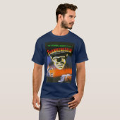 Universal Monsters Distress Frankenstein Movie T-shirt (Voorkant volledig)