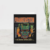 Universal Monsters Frankenstein  Halloween Kaart (Voorkant)