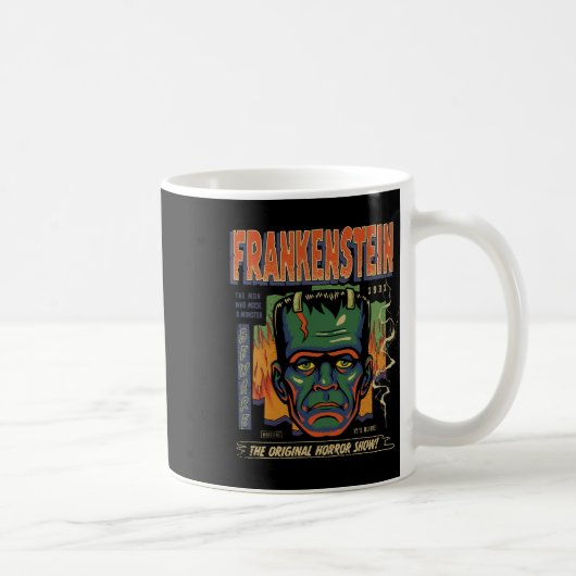 Universal Monsters Frankenstein Halloween Koffiemok (Rechts)