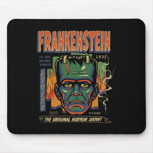 Universal Monsters Frankenstein  Halloween Muismat (Voorkant)