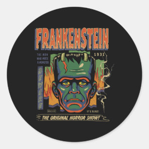 Universal Monsters Frankenstein Halloween Ronde Sticker