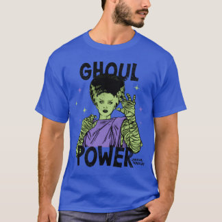 Universal Monsters Ghoul Power Frankensteins Bride T-shirt