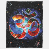 Universal OM Asana Fleece Deken (Voorkant)