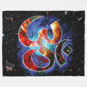 Universal OM Asana Fleece Deken (Voorkant (Horizontaal))