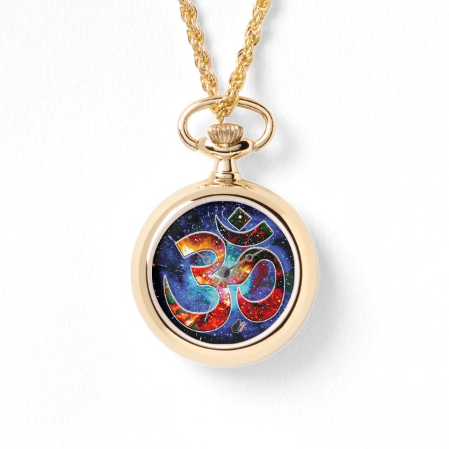 Universal OM Asana Ketting Watch (Voorkant)