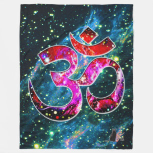 Universal OM Bodhi Fleece Deken