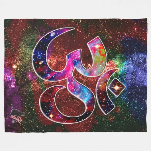 Universal OM Chi Fleece Deken (Voorkant (Horizontaal))