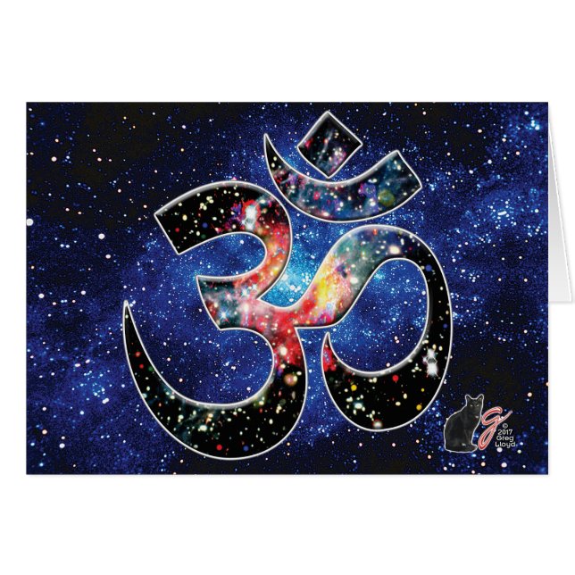 Universal OM Dhyana (Voorkant Horizontaal)