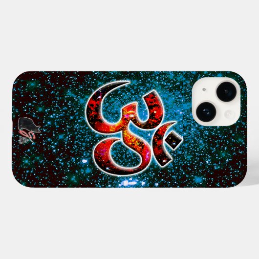 Universal OM Hum Case-Mate iPhone Case (Achterkant (horizontaal))