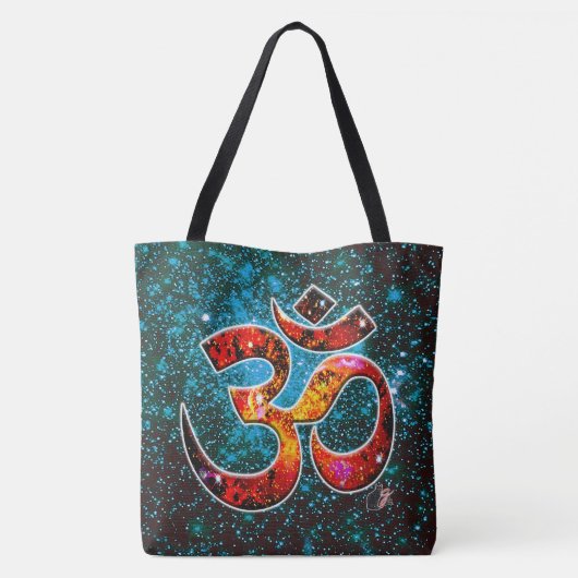 Universal OM Hum Tote Bag (Achterkant)