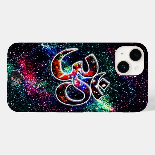 Universal OM Karma Case-Mate iPhone Case (Achterkant (horizontaal))