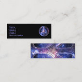 Universal Peace Profile Card Mini Visitekaartje (Voorkant / Achterkant)
