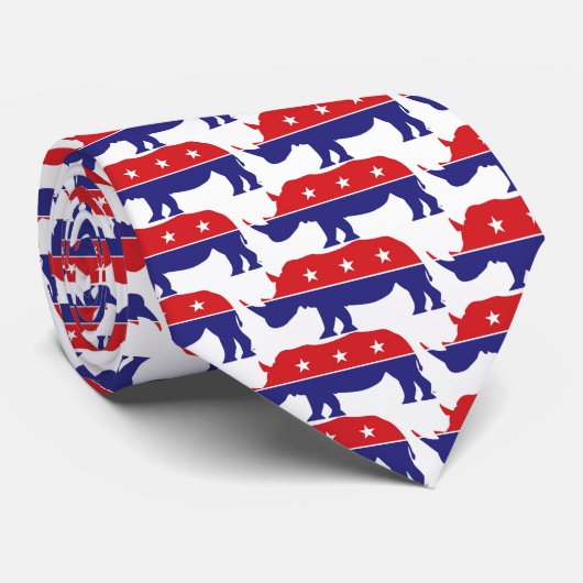Universal Politics Necktie Stropdas (Opgerold)