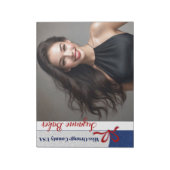 Universal Royal - Custom Pageant Autograaf Pagina' Notitieblok (Linkerzijde)