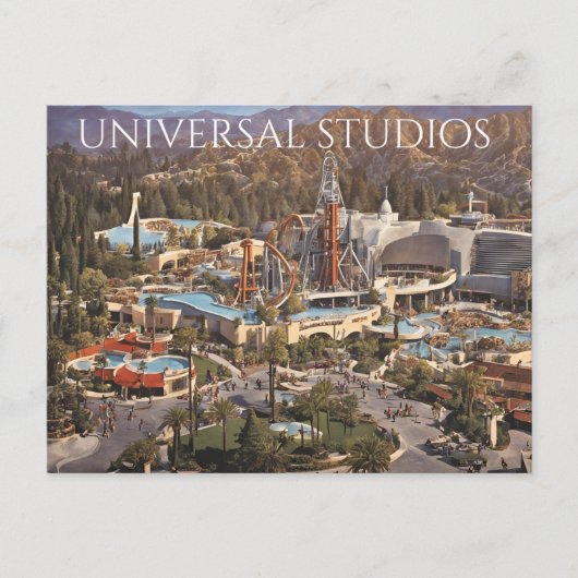 Universal Studios Hollywood (10) Briefkaart (Voorkant)