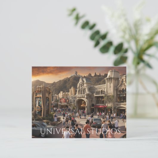Universal Studios Hollywood (2) Briefkaart (Staand voorkant)