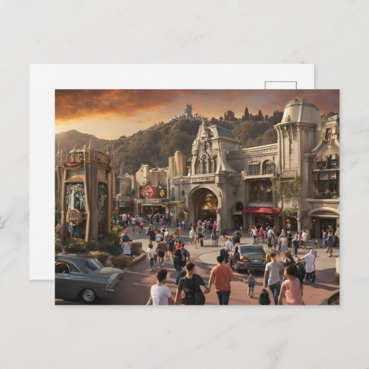 Universal Studios Hollywood (3) Briefkaart (Voorkant / Achterkant)