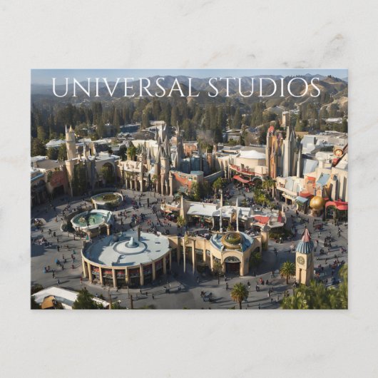 Universal Studios Hollywood (4) Briefkaart (Voorkant)