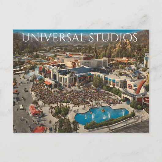 Universal Studios Hollywood (8) Briefkaart (Voorkant)