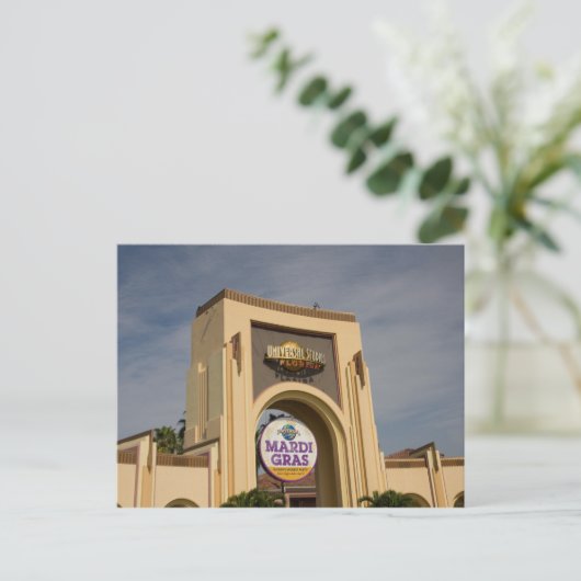 Universal Studios, Orlando Entrance briefkaart (Staand voorkant)