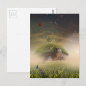 Universal Turtle Briefkaart (Voorkant / Achterkant)