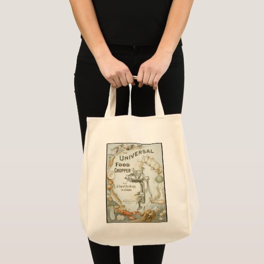 UNIVERSAL VOEDSELKOPER TOTE BAG (Voorkant (product))