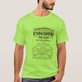 Universala Esperanto Metodo de Doktoro Benson T-shirt (Voorkant)