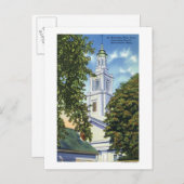 Universalistische kerk briefkaart (Voorkant / Achterkant)