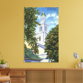 Universalistische kerk canvas afdruk (Insitu (Woonkamer))