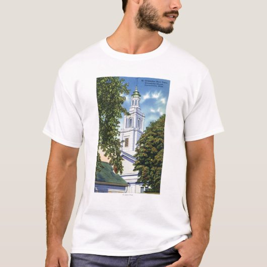 Universalistische kerk t-shirt (Voorkant)