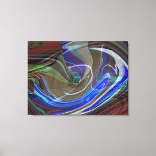 Universe Abstracte, gevlekte doek exploiteren Canvas Afdruk