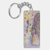 Universe Angel Custom Art-Sleutelhanger Sleutelhanger (Voorkant Links)