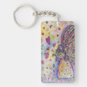 Universe Angel Custom Art-Sleutelhanger Sleutelhanger