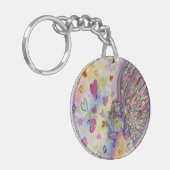 Universe Angel Custom Art-Sleutelhangers Sleutelhanger (Voorkant Links)