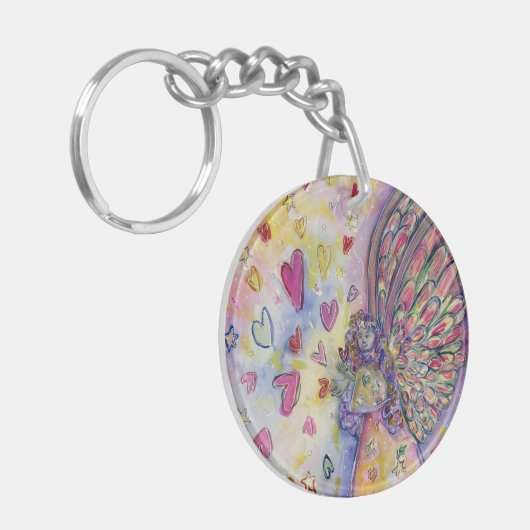 Universe Angel Custom Art-Sleutelhangers Sleutelhanger (Voorkant Links)